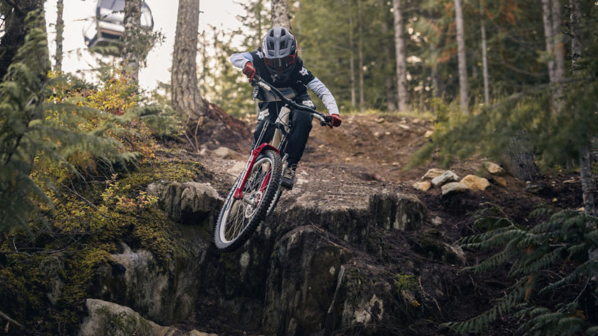 Biking at Whistler Mountain Bike Park