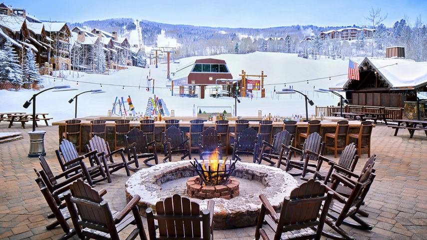 Outdoor Firepit at Beaver Creek