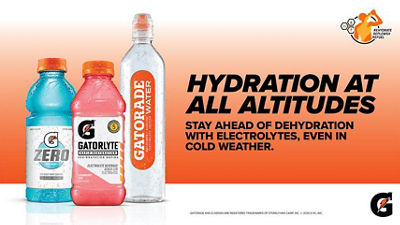 Gatorade Hydration At All Altitudes Product Ad