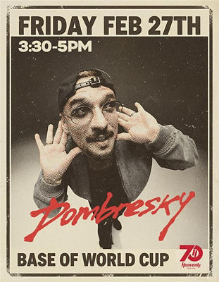 Heavenly Dombresky DJ Set 2025 Event Promo