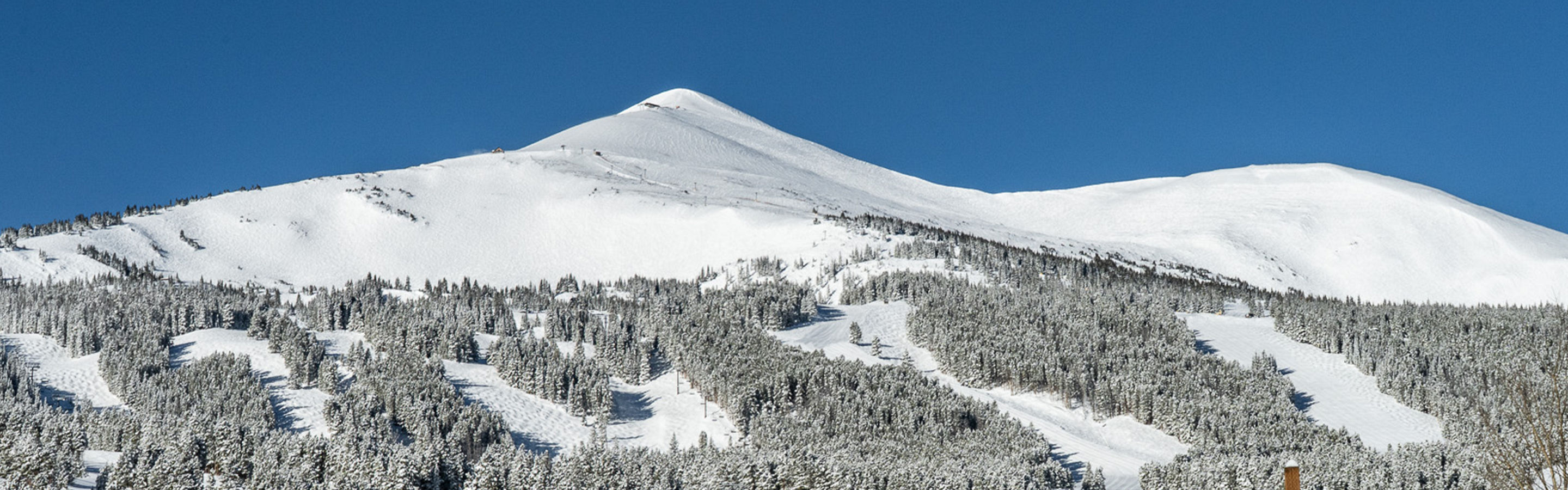 Scenic Snowy Landscape at Breckenridge