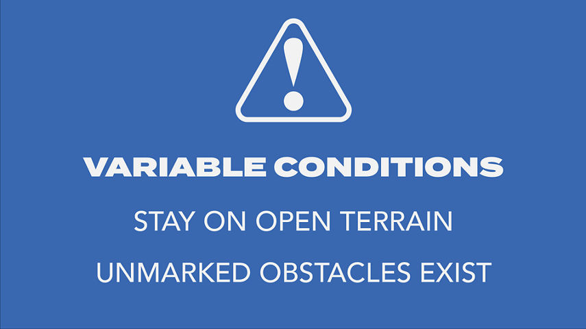 Vail Variable Conditions Safety 2025 Disclaimer