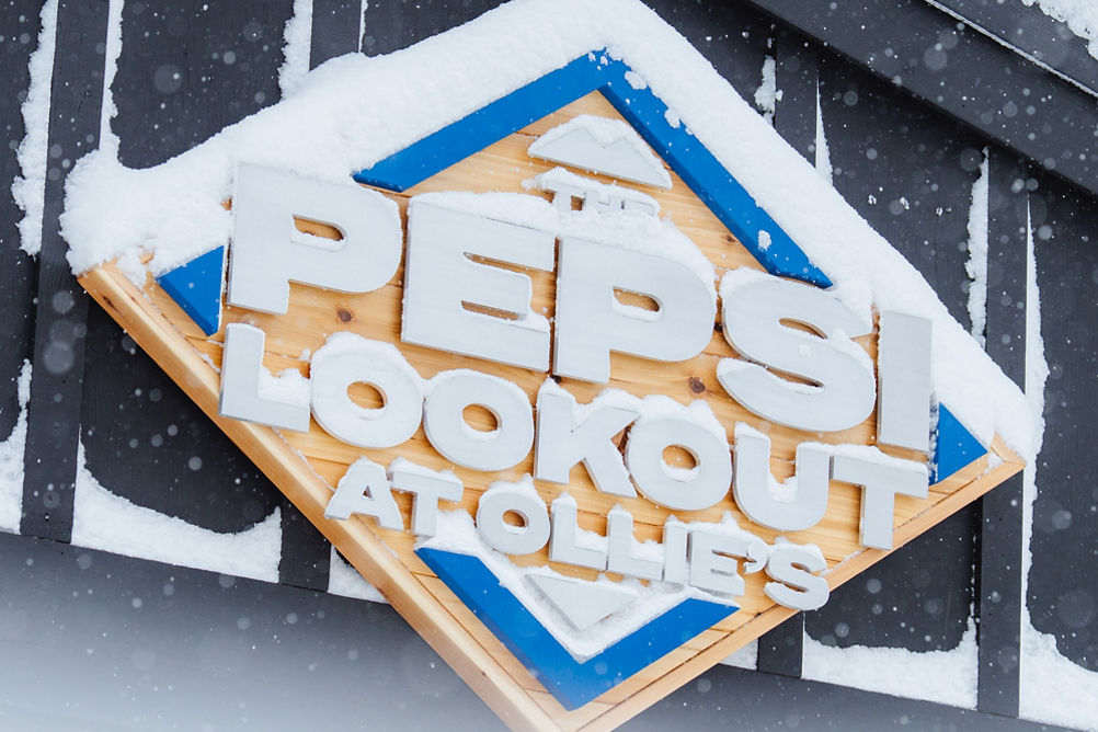 Pepsi Lookout at Ollie?s Signage
