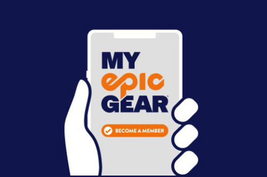 2025 My Epic Gear Icon | My Epic App | RGB | Blue | 500x344