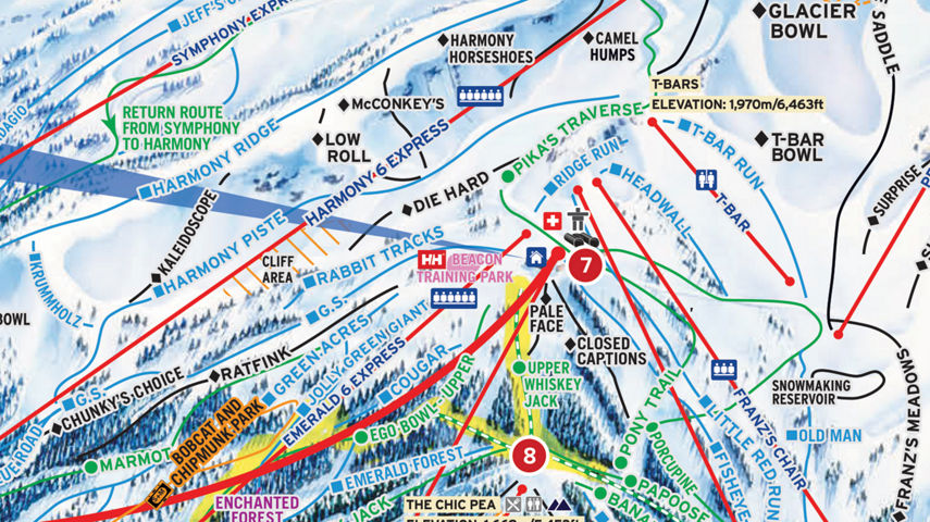 Helly Hanson Beacon Training Park Map