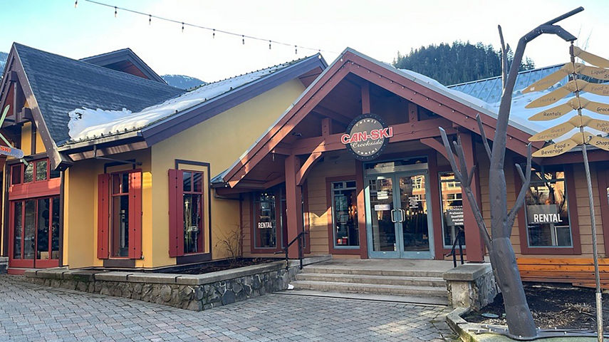 Exterior of CAN-SKI Retail and Rental Outlet at Creekside Village