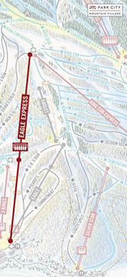 Park City Eagle Express Lift Project Location