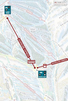 Park City Silverlode Express Lift Project Location