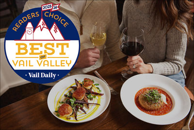 Beaver Creek Citrea Best of Vail Valley Reader's Choice Award for Winter 2025-2026 Season
