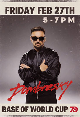 Heavenly Dombresky DJ Set 2026 Event Promo