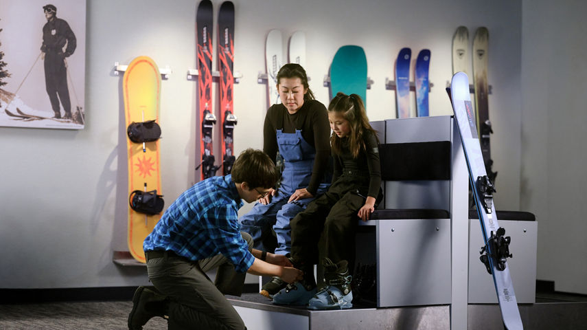 Mother and Daughter Boot Fitting with My Epic Gear at Beaver Creek