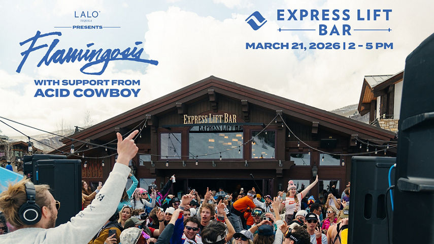Vail Flamingosis Poster Event 2026 Promo 