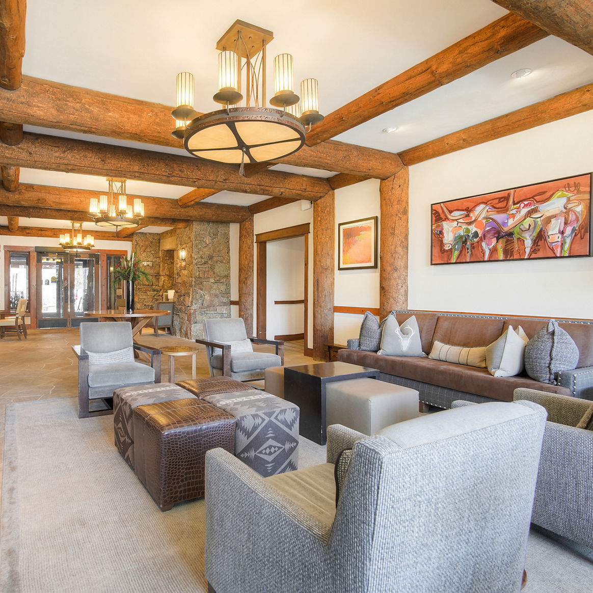 Beaver Creek Snow Cloud Lodge Lobby