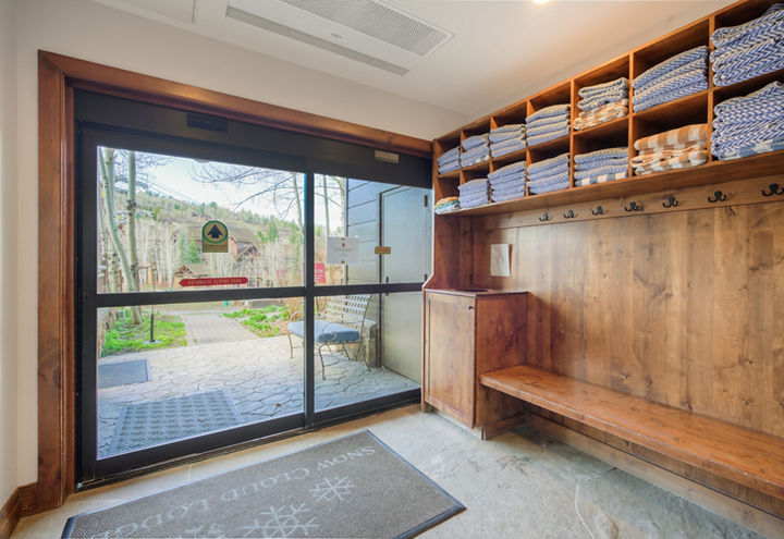 Lockers at Beaver Creek Snow Cloud Lodge