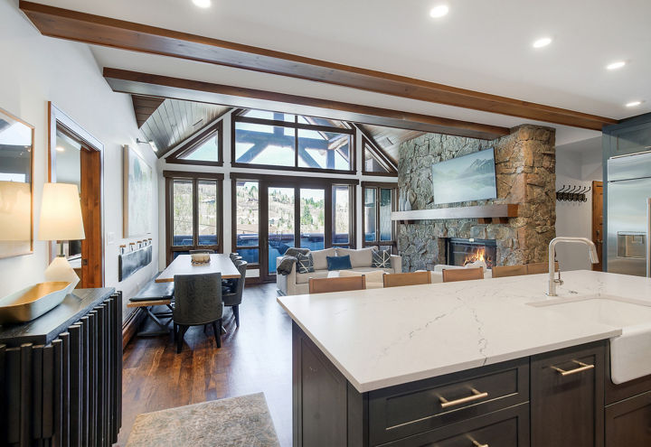 Interior of Unit 712 at Beaver Creek Snow Cloud Lodge