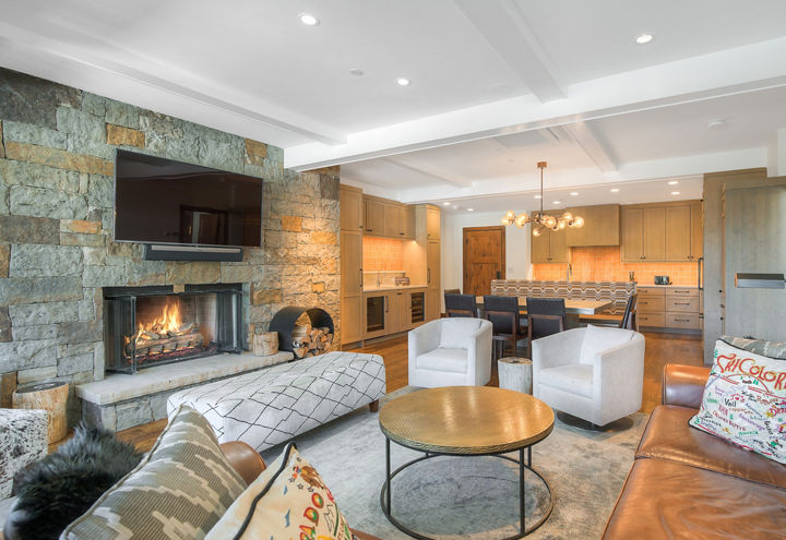 Interior of Unit 614 at Beaver Creek Snow Cloud Lodge