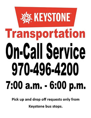 Keystone Summer  2026 On-Call Transportation Web Flyer