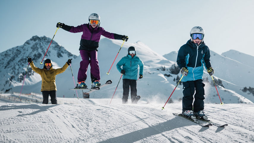 Family Skiing at Zillertal