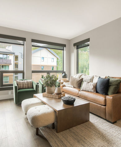 Interior of Unit W412 at Keystone Kindred Resort