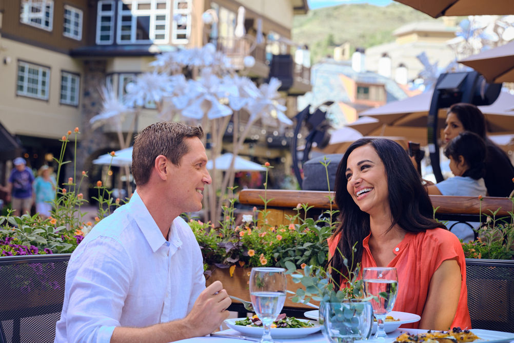 Couple Dining at Beaver Creek Citrea