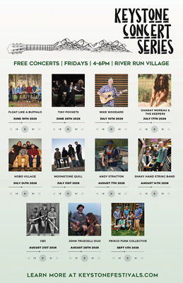 Keystone Concert Series Summer 2026 Event Promo