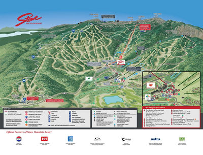 Stowe Summer 2026 Trail Map