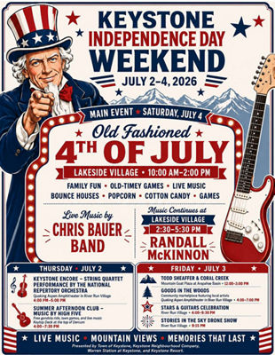 Keystone Independence Day Weekend 2026 Event Promo