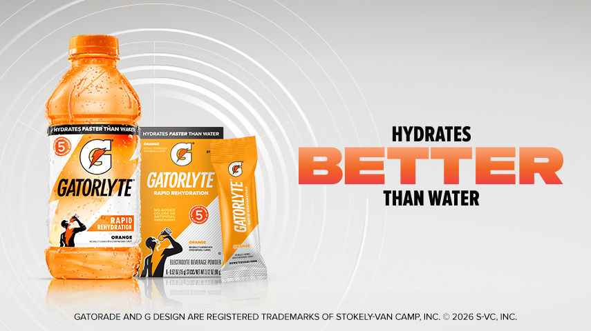 Gatorade Gatorlyte Hydrates Better Than Water Ad