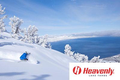 skiing at north bowl