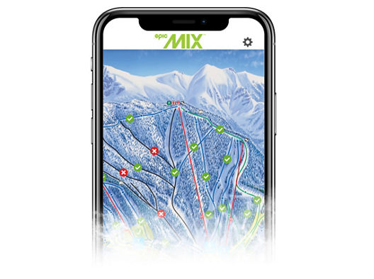 view trail maps in the epicmix app