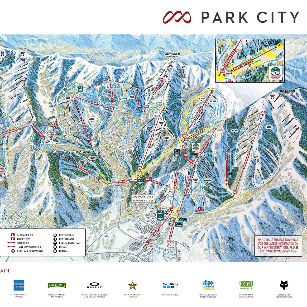 Park City Trail Map | Park City Mountain Resort