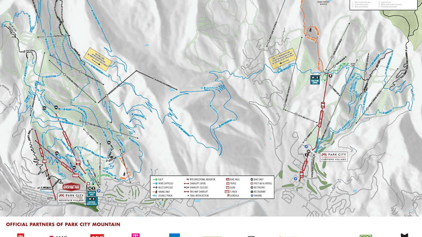 Summer Trail map