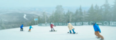 Family snowboard lesson