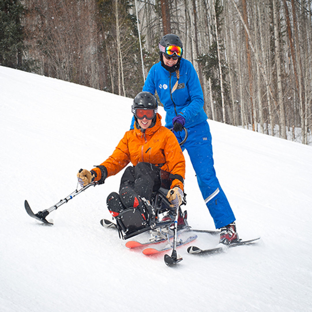 Adaptive Skiing  Adaptive Sports Center