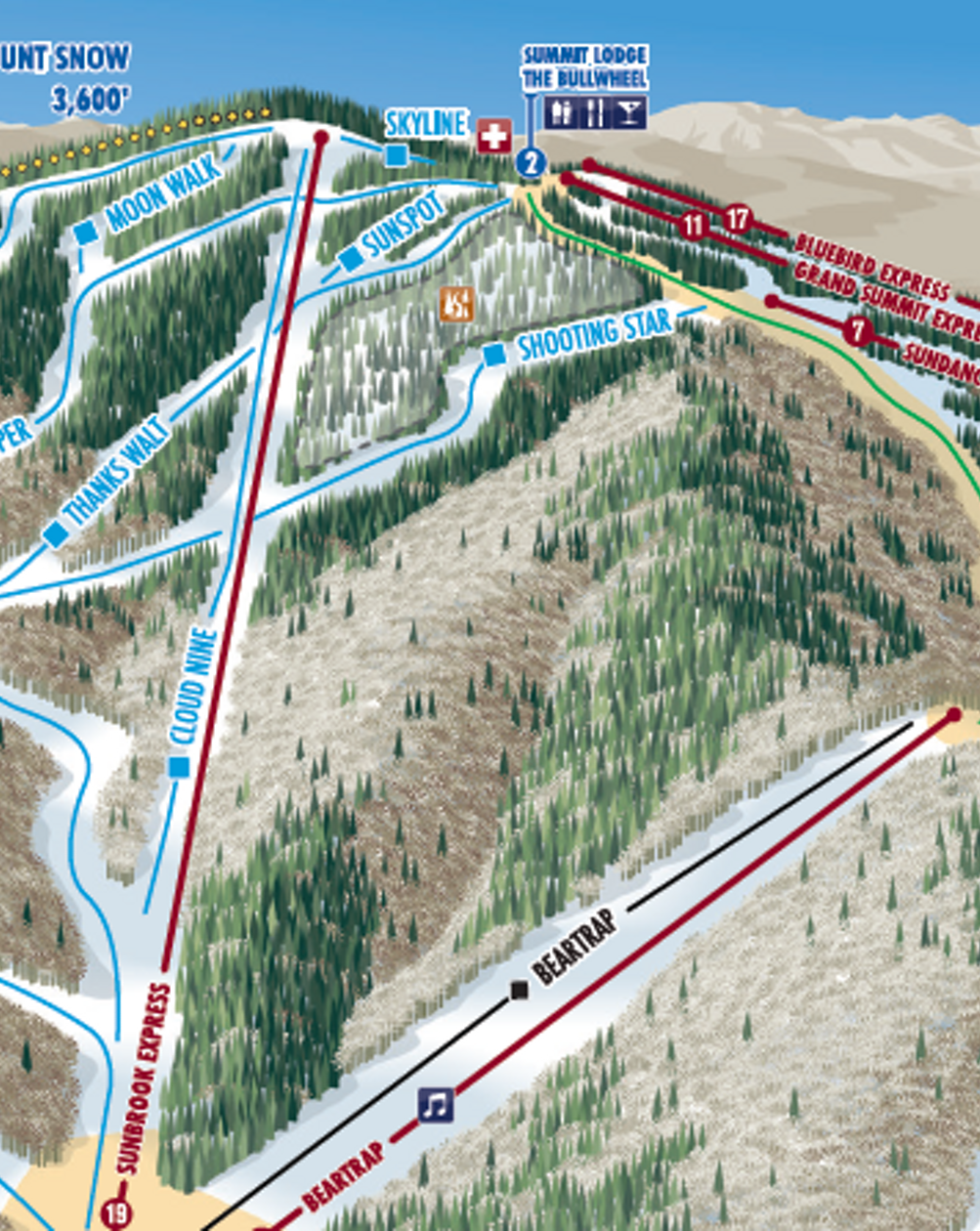 Trail Maps  Snow Creek Mountain Resort