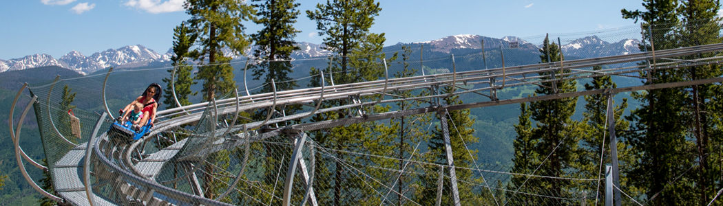 Forest Flyer Mountain Coaster Vail Ski Resort