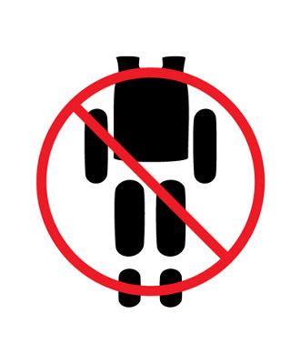 Vail body ski body sled vector graphic