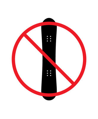 Vail plastic snowboard vector graphic