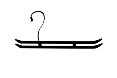 Vail snowskate vector graphic