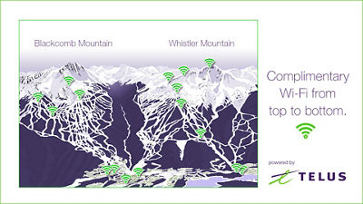 Whistler Blackcomb Wi-Fi Locations