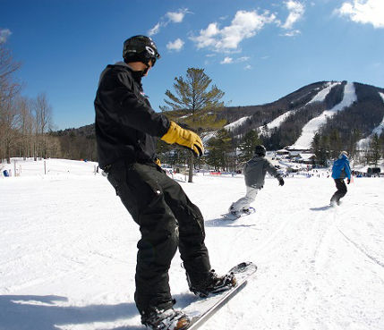 beginner snowboard lesson