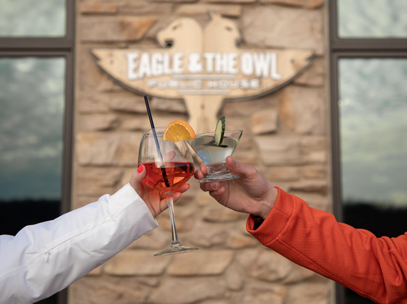 Happy Hour Cocktails at Eagle & the Owl