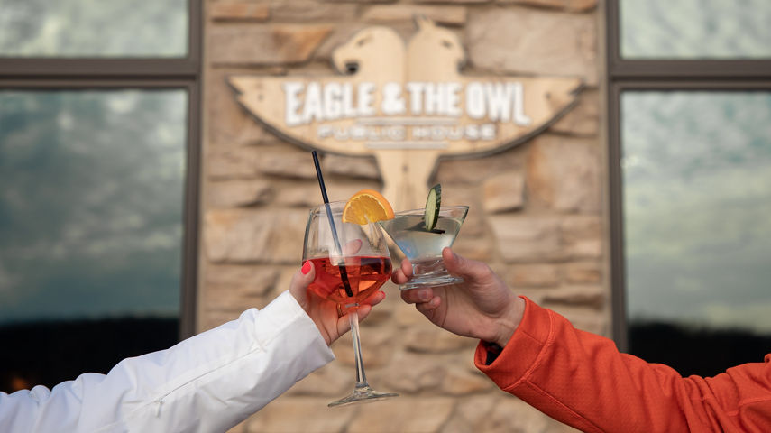 Happy Hour Cocktails at Eagle & the Owl