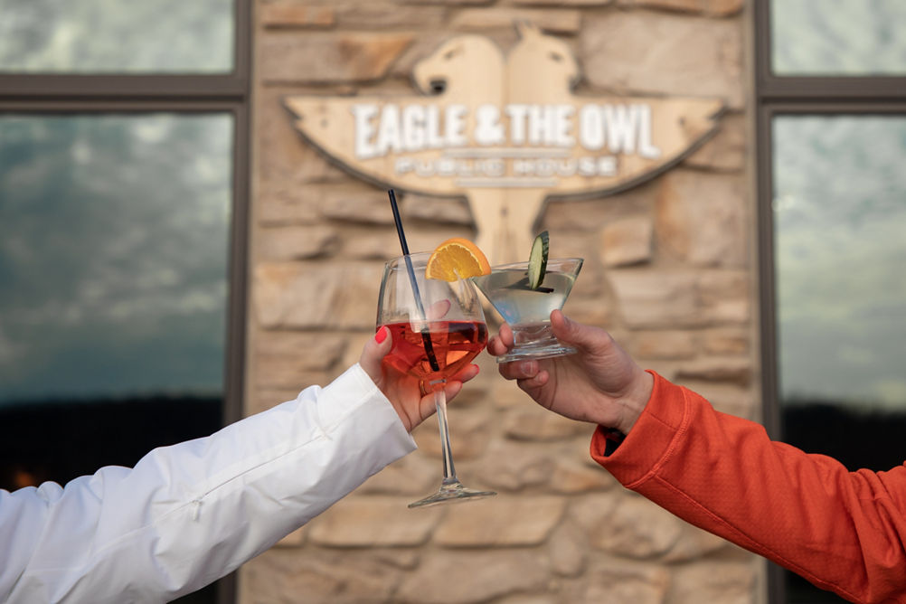 Happy Hour Cocktails at Eagle & the Owl