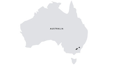 Australia Regional Map