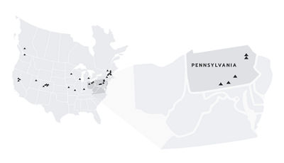 Mid-Atlantic Regional Map