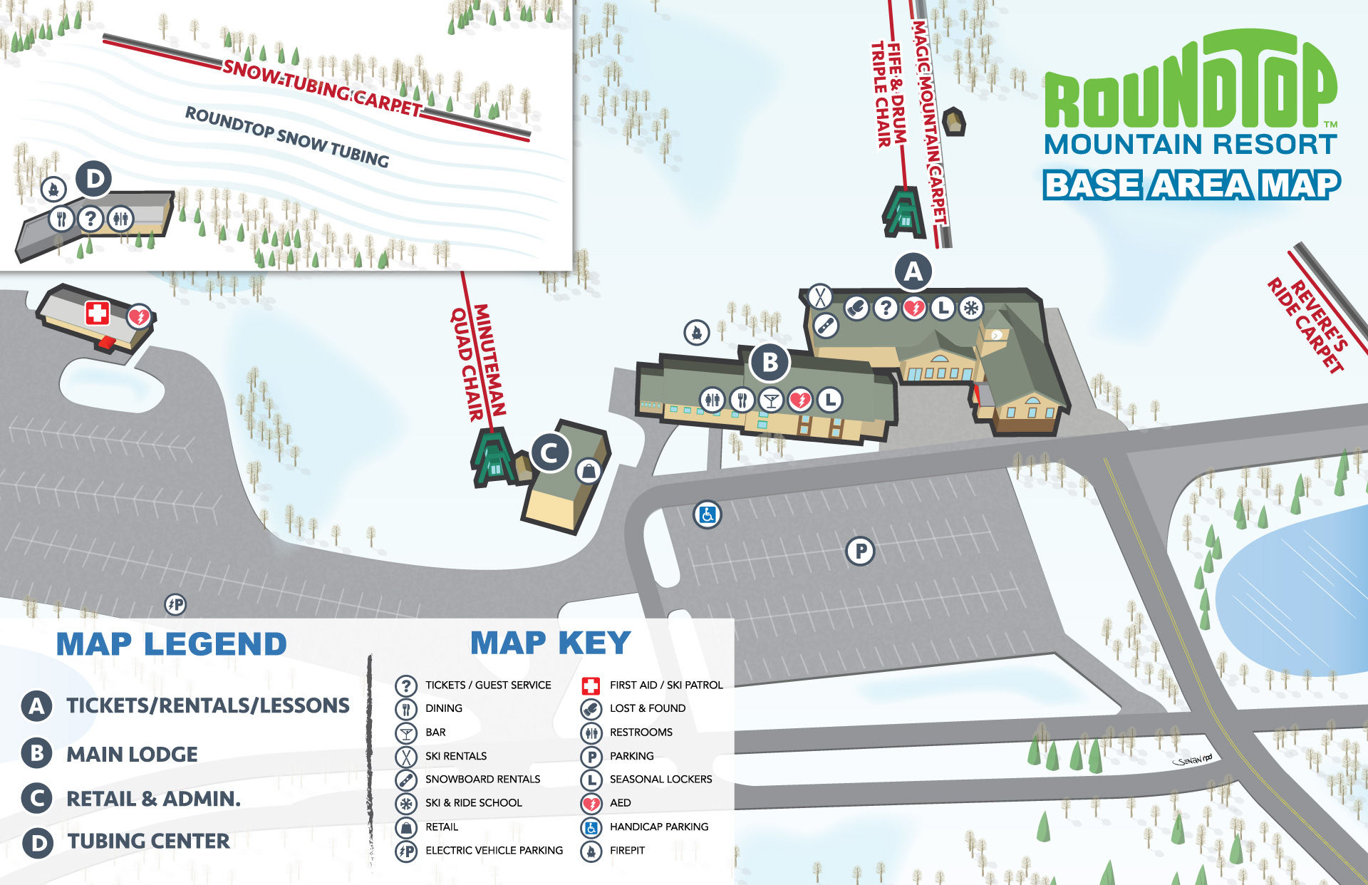 Mountain Info Roundtop Mountain Resort