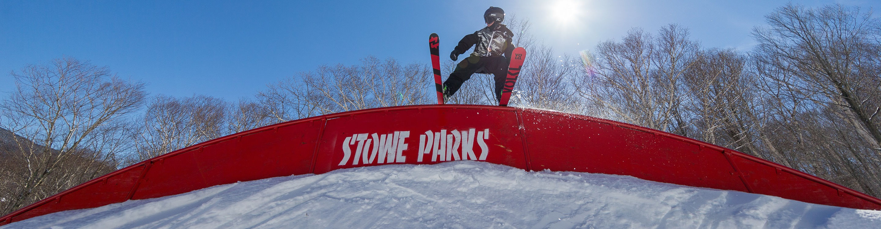 Skier in the Terrain Park