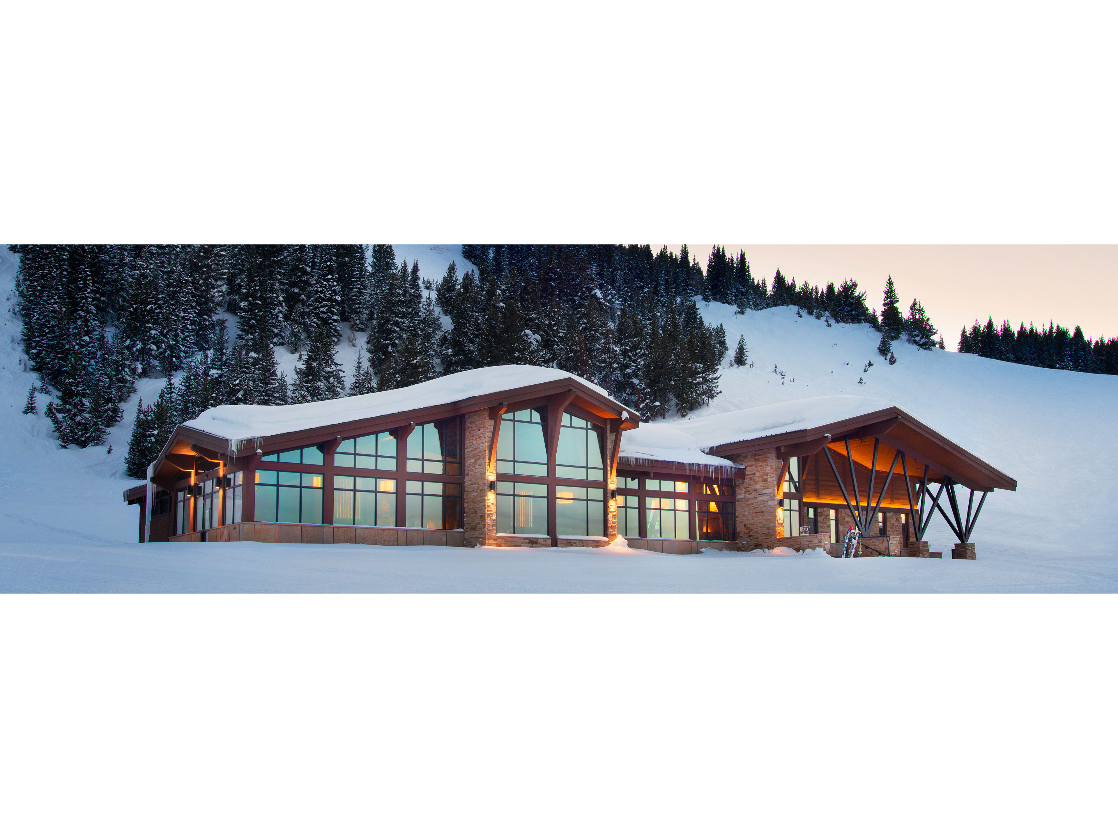 The 10th on a snowy morning